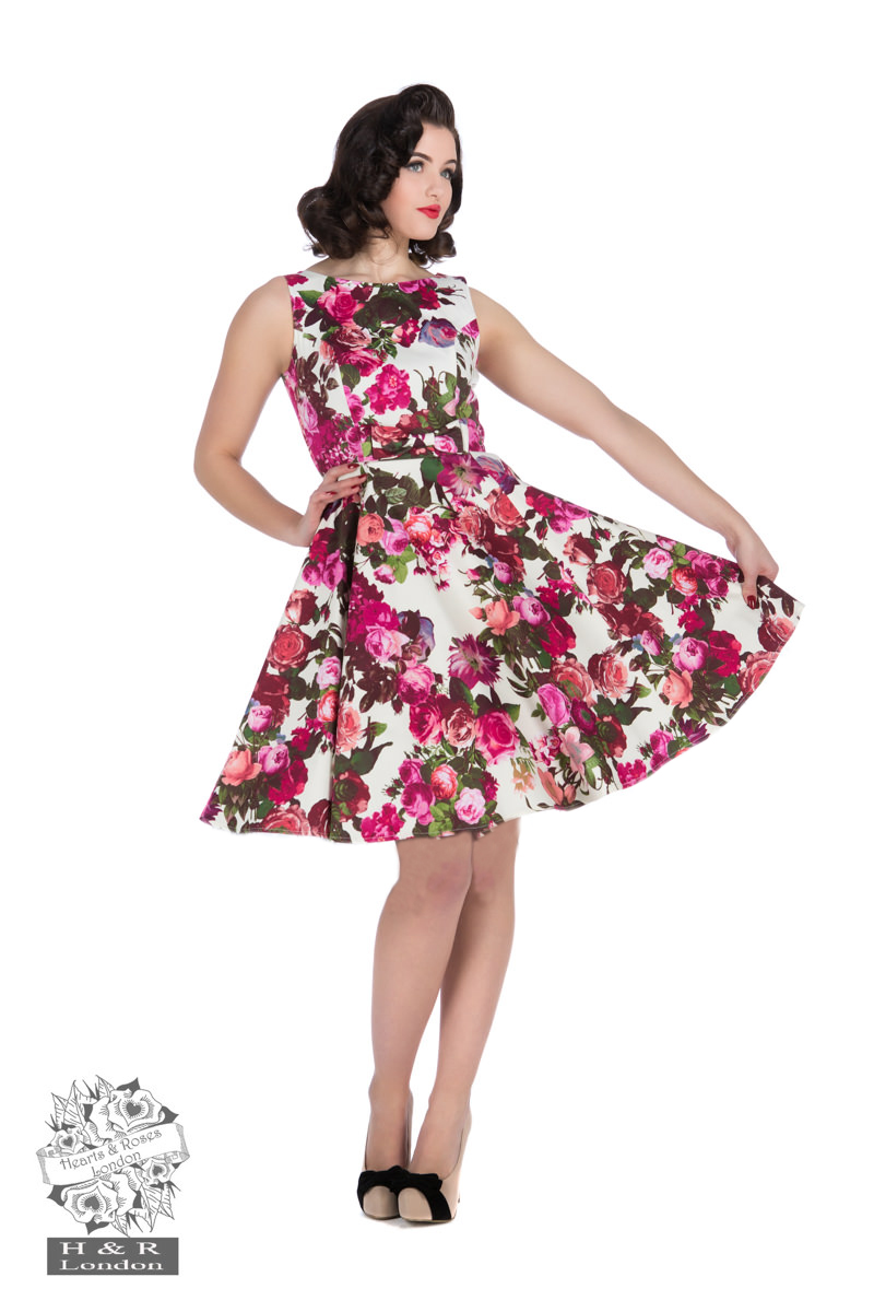 Lola Floral Swing Dress